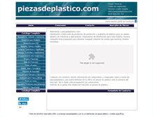 Tablet Screenshot of piezasdeplastico.com